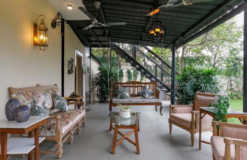 Kune Village Villa | StayVista's Le Sutra Great Escapes - 5BR - Geometrica - Artistic Rooms, Mountain View, Pool, and Gazebo Retreat