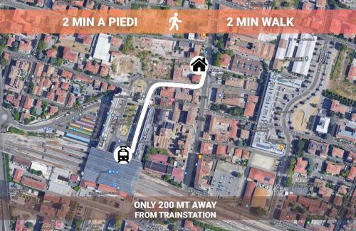 San Leonardo Apartamento | Stazione a 200m - Centro - Easy Parma Stay