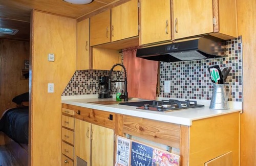 Bandera Casa | "Stella" 1968 Boles Areo Trailer with lovely views and river access!