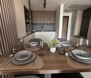 Skopje Region Apartamento | Stellarlux Apartment, 35th floor