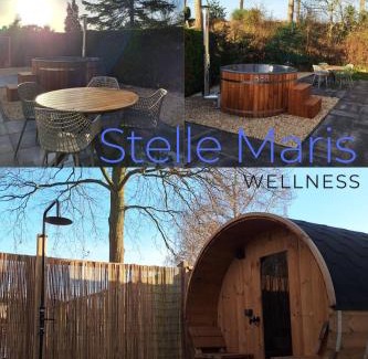 Heinkenszand Casa | Stelle Maris Wellness, carefree enjoyment! Private Sauna & Hottub in Zeeland, Airco, Free Wifi and more!