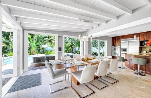Birch Park Finger Streets Casa | Steps to Beach w/ Pool, Backyard Oasis & Game Room