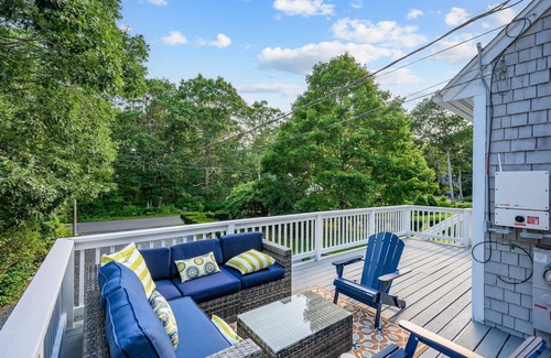 Mashpee Casa | Steps to John's Pond is this completely renovated home!