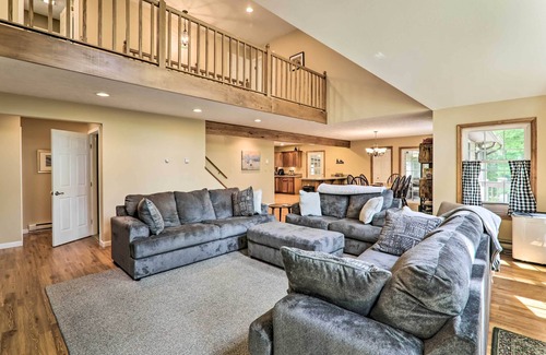 Gouldsboro Casa | Steps to River: Big Bass Lake House w/ Grill!