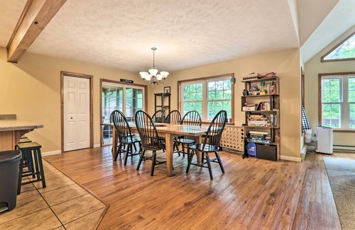 Gouldsboro Casa | Steps to River: Big Bass Lake House w/ Grill!