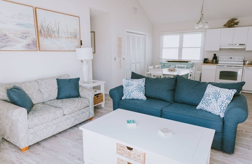 Kill Devil Hills Casa | Steps to the Beach! Renovated 2021! Hot Tub! Minutes to Grocery Stores & Dining!