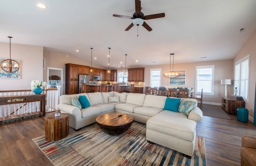 Sea Scape Casa | Steps to the Sand-Ocean Views-Hot Tub/Heated Pool-Putting Green-Coffee Bar