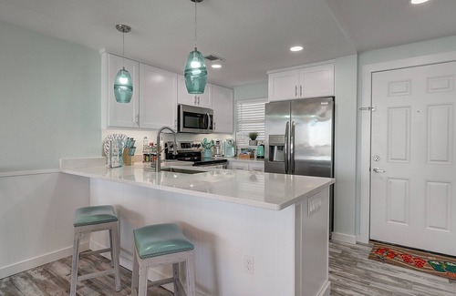 Port Aransas Condominio | Steps To The Sea | Penthouse with Ocean Views