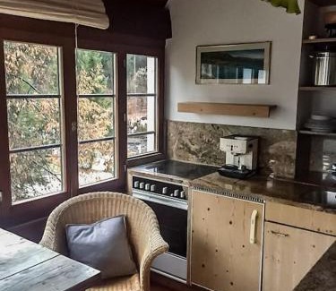 Waldhaus Flims Apartamento | Stilvolle 3-Zimmer Wohnung in Jugendstilvilla