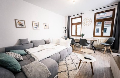 Mockern Apartamento | ⋙ Stilvolle Wohnung mit 2 Schlafzimmern & Balkon ⋘