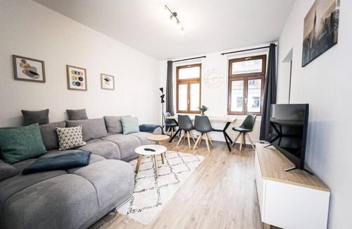 Mockern Apartamento | ⋙ Stilvolle Wohnung mit 2 Schlafzimmern & Balkon ⋘