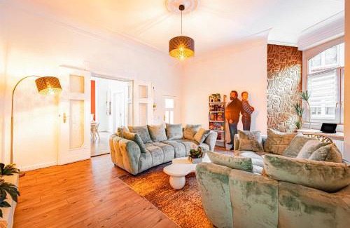 Sudenburg Apartamento | Stilvolle XXL-Ferienwohnung für 9 Gäste-148qm,4 Schlafzimmer,2 Parkplätze