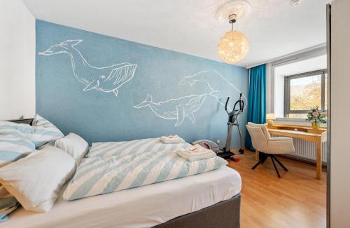 Hanau Apartamento | Stilvolles City-Apartment mit Balkon & Parkplatz, Nähe Frankfurt