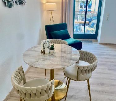 Briesnitz Apartamento | Stilvolles City-Apartment Dresden-Cotta mit Balkon