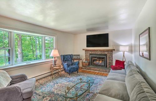 Lenox Dale Casa | Stockbridge Home Walk to Town Beach!