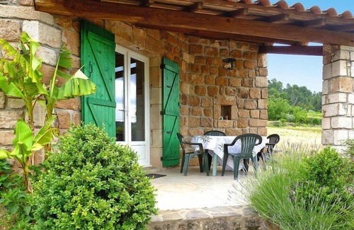 Chambonas Casa | Casa de piedra con piscina compartida, Chambonas