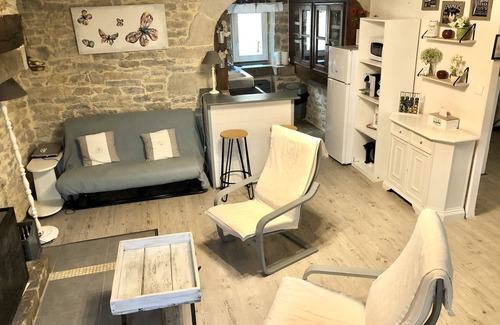Villeneuve d'Aveyron Casa | CASA DE CAMPO DE PIEDRA "MAS DU ROUSSET"
