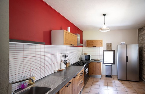 Labeaume Casa | Casa-Villa-Baño Privado-Vista al campo