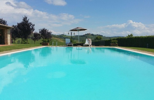 San Filippo Villa | Casa de piedra con piscina privada en Chianti