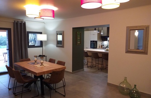 Orgnac-l'Aven Casa | Stone house, private pool, panoramic view, close to the Gorges de l'Ardèche