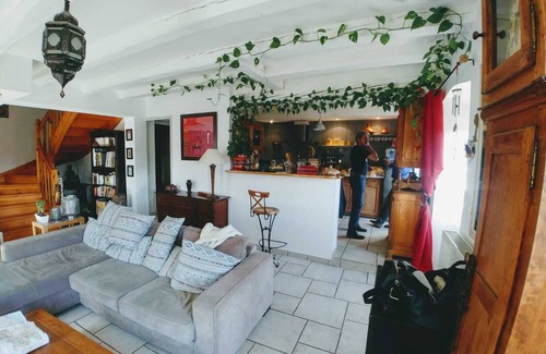 Polignac Casa | Stone house with garden in a typical village near Le Puy en Velay