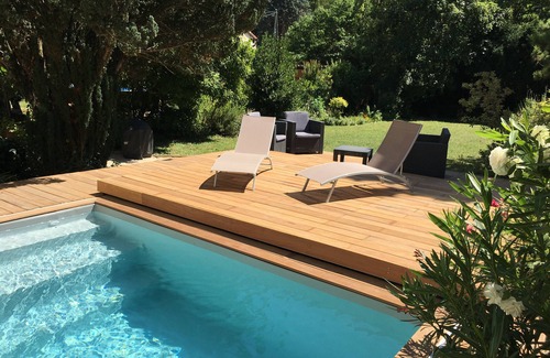 Chabeuil Casa | Stone house with swimming pool near the village