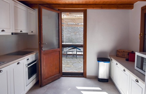 Kea Casa | Stone villa with a sea water swimming pool and a sea view, close to the sea