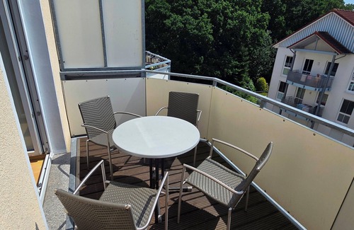 Graal Mueritz Apartamento | Strandnahe 2-zi.r-fewo für 4 Pers. im 2. Obergeschoss mit Fahrstuhl