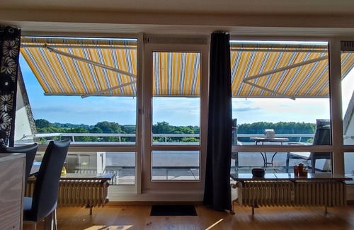Schilksee Apartamento | Strandnahes Penthouse zur Sonnenseite im Olympiahafen Kiel-schilksee
