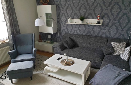 Doese Apartamento | Strandstraße 51a Fewo Kaptäns Suite