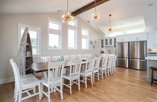 Whalehead Beach Casa | Stretch of Heaven J11059 - New Oceanfront - Private Pool w Direct Beach Access