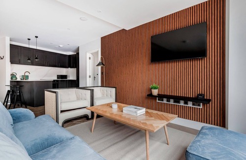 Spitalfields Apartamento | Striking Shoreditch 2BR, near Bars, Dining, & Shops, by Blueground