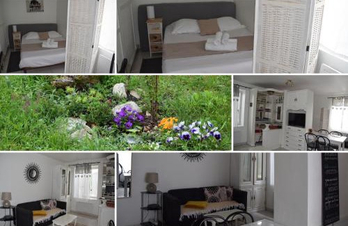 Saint-Priest Apartamento | Studio évasion campagnarde avec jardin et parking, proche de Eurexpo et GroupamaStadium