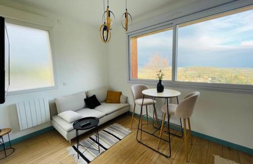 Pelussin Apartamento | Studio Ô terrasses de Virieu