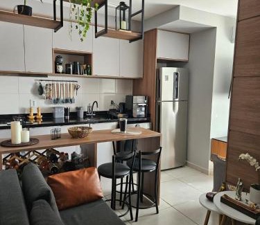 Alexandra Apartamento | Studio 106 - com ar condicionado e garagem