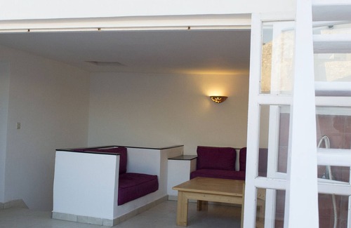 Ahl Agadir Apartamento | Estudio (primera planta) + 3 personas en el acceso Medina a un salón y terrazas