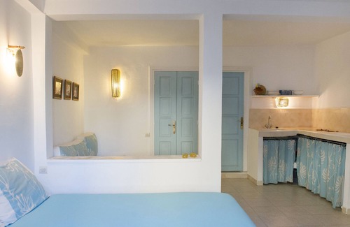 Ahl Agadir Apartamento | Estudio (segundo piso) + 3 personas en el acceso Medina a un salón y terrazas