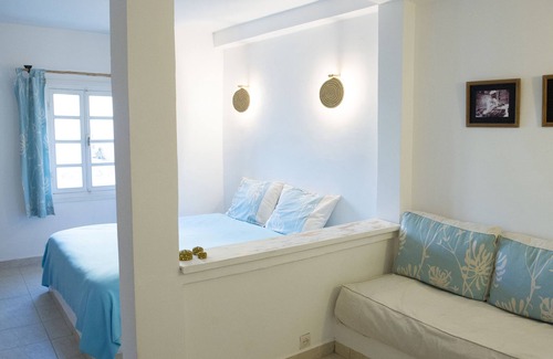 Ahl Agadir Apartamento | Estudio (segundo piso) + 3 personas en el acceso Medina a un salón y terrazas