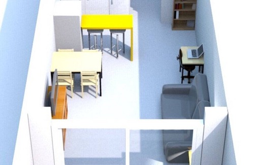 La Rochelle Apartamento | Estudio 3 personas, Port des Minimes, balcón, estacionamiento, 50 metros de playa, vistas al mar