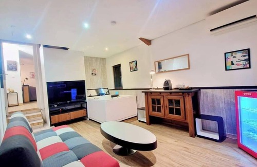 Vidauban Apartamento | Studio 35m2 Avec Jacuzzi Privatif et Piscine Suite Parentale Avec sdb