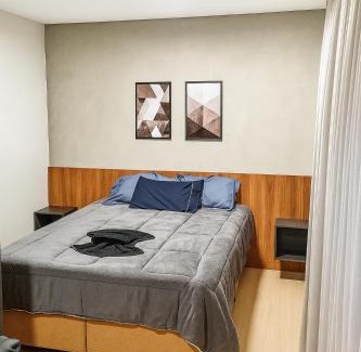 Centro Apartamento | Studio 706 Premium no Centro de Chapecó com Piscina Academia e Vaga Garagem AP Completo