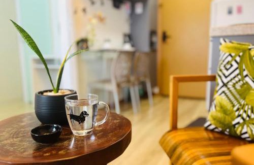 Amaralina Apartamento | Studio Aconchegante com Varanda, Piscina e Vista Mar - Salvador