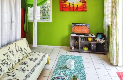 Marigot Apartamento | Studio agréable avec vue sur la mer à Marigot - 30 m² + Jardin.