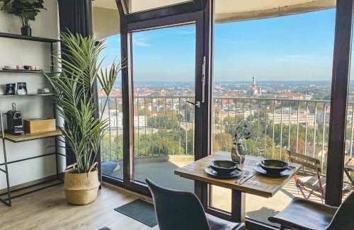 Antonsviertel Apartamento | Studio an der Kongresshalle mit Blick über die Stadt
