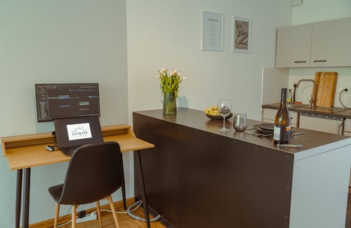 Oberesslingen Apartamento | Studio Apartment mit Parkplatz