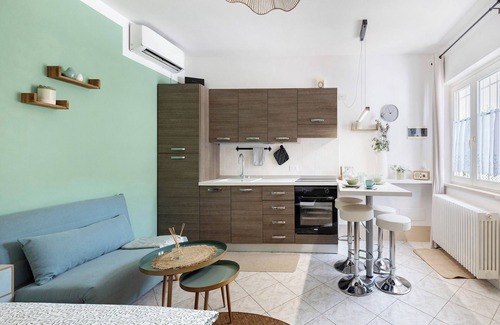 Rivoltella Apartamento | Estudio 'Il Sire - Casa Vacanza' con terraza privada, Wi-Fi y aire acondicionado