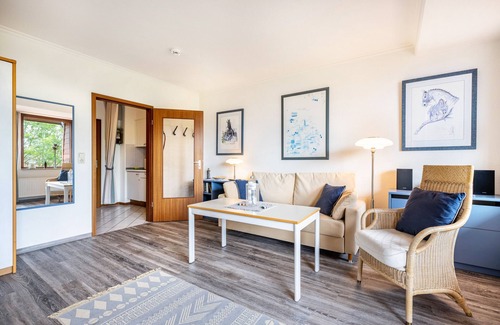 Ronnau Apartamento | Apartamento estudio "Bublitz" con Wi-Fi, balcón, sauna y piscina