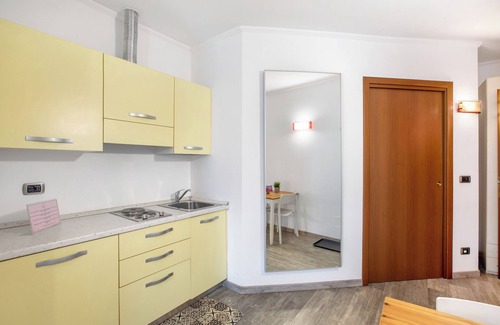 Aosta Apartamento | Apartamento estudio 'Alpen Pila Residence - 5' con vistas a la montaña, Wi-Fi y aire acondicionado.