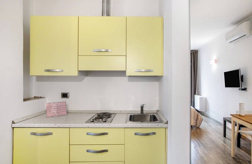 Aosta Apartamento | Apartamento estudio 'Alpen Pila Residence - 5' con vistas a la montaña, Wi-Fi y aire acondicionado.
