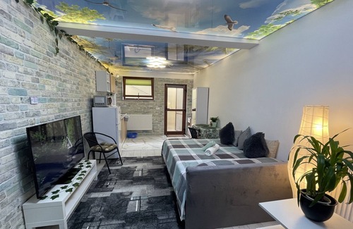 Cluj-Napoca Apartamento | Studio Apartment in the Hill Panoramic House with Chroma-therapy
